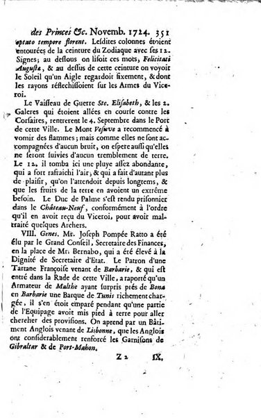 La clef du cabinet des princes de l'Europe ou recueil historique et politique sur les matières du tems