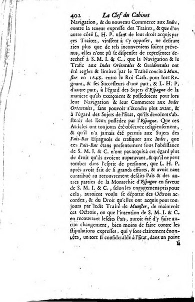 La clef du cabinet des princes de l'Europe ou recueil historique et politique sur les matières du tems