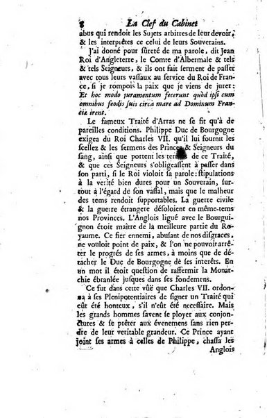 La clef du cabinet des princes de l'Europe ou recueil historique et politique sur les matières du tems