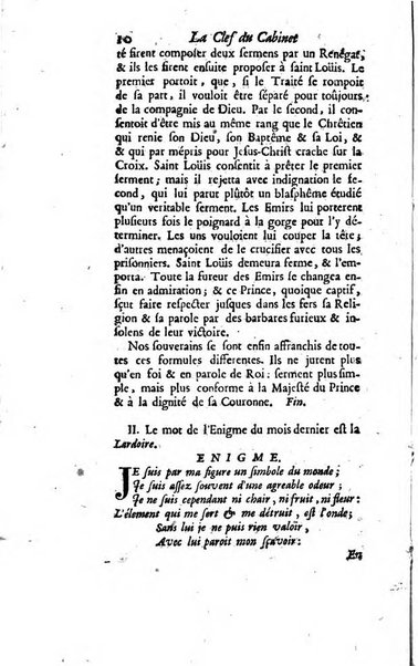 La clef du cabinet des princes de l'Europe ou recueil historique et politique sur les matières du tems