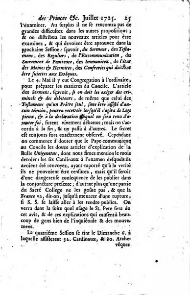 La clef du cabinet des princes de l'Europe ou recueil historique et politique sur les matières du tems