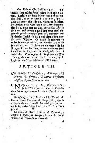 La clef du cabinet des princes de l'Europe ou recueil historique et politique sur les matières du tems