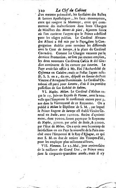 La clef du cabinet des princes de l'Europe ou recueil historique et politique sur les matières du tems