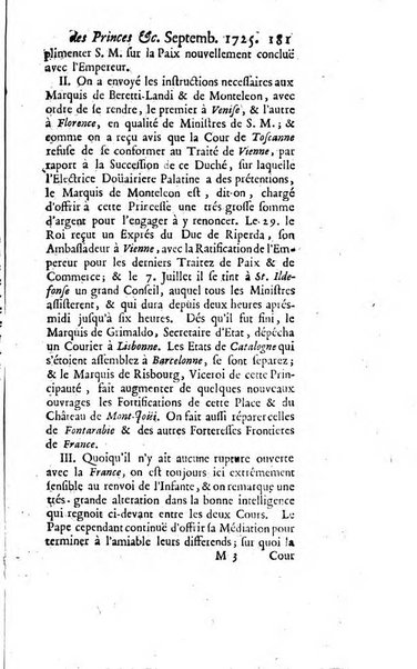 La clef du cabinet des princes de l'Europe ou recueil historique et politique sur les matières du tems