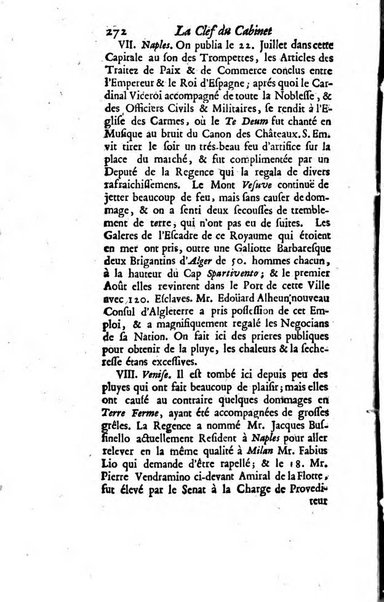 La clef du cabinet des princes de l'Europe ou recueil historique et politique sur les matières du tems