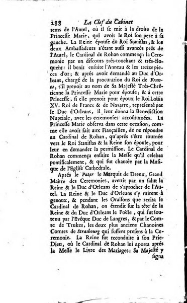 La clef du cabinet des princes de l'Europe ou recueil historique et politique sur les matières du tems