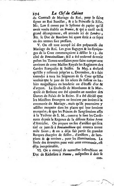 La clef du cabinet des princes de l'Europe ou recueil historique et politique sur les matières du tems