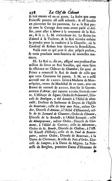 La clef du cabinet des princes de l'Europe ou recueil historique et politique sur les matières du tems