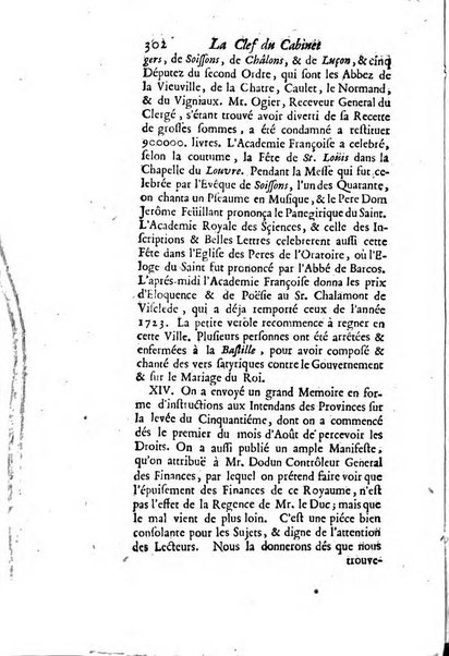 La clef du cabinet des princes de l'Europe ou recueil historique et politique sur les matières du tems