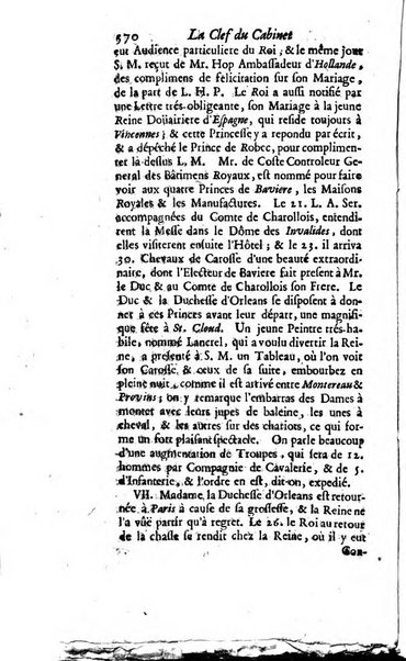 La clef du cabinet des princes de l'Europe ou recueil historique et politique sur les matières du tems