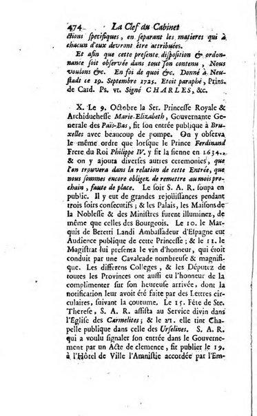 La clef du cabinet des princes de l'Europe ou recueil historique et politique sur les matières du tems