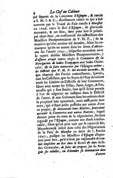 La clef du cabinet des princes de l'Europe ou recueil historique et politique sur les matières du tems