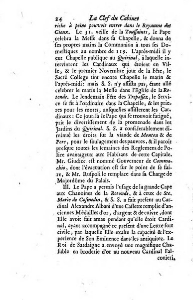 La clef du cabinet des princes de l'Europe ou recueil historique et politique sur les matières du tems