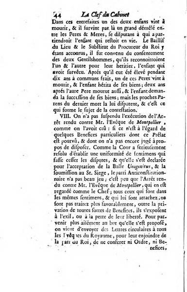 La clef du cabinet des princes de l'Europe ou recueil historique et politique sur les matières du tems