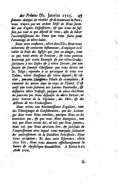 La clef du cabinet des princes de l'Europe ou recueil historique et politique sur les matières du tems