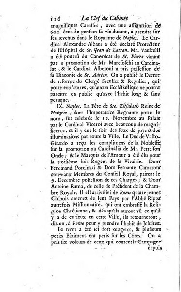 La clef du cabinet des princes de l'Europe ou recueil historique et politique sur les matières du tems