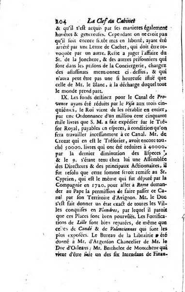 La clef du cabinet des princes de l'Europe ou recueil historique et politique sur les matières du tems