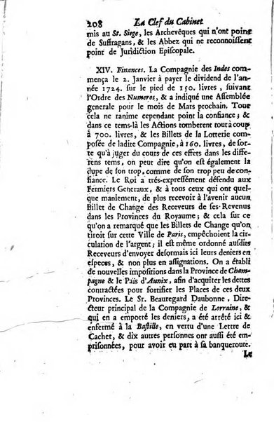 La clef du cabinet des princes de l'Europe ou recueil historique et politique sur les matières du tems