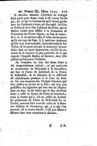 La clef du cabinet des princes de l'Europe ou recueil historique et politique sur les matières du tems