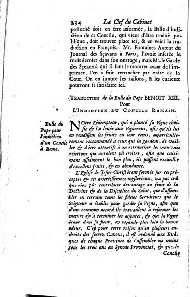 La clef du cabinet des princes de l'Europe ou recueil historique et politique sur les matières du tems