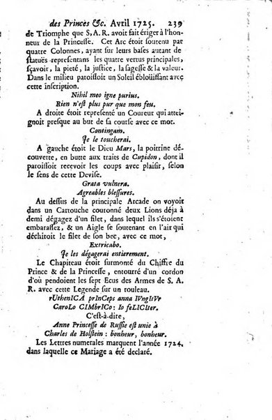 La clef du cabinet des princes de l'Europe ou recueil historique et politique sur les matières du tems