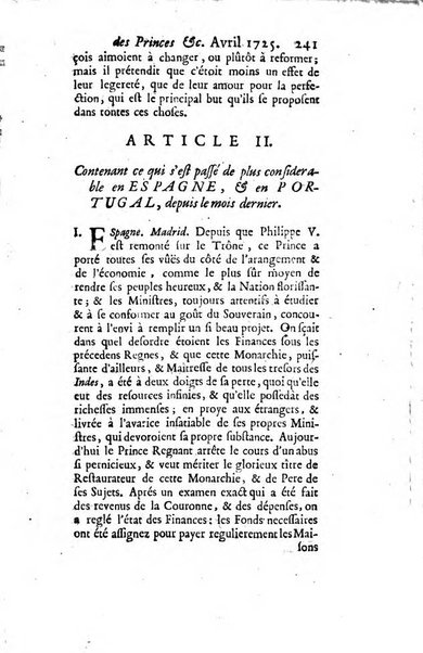 La clef du cabinet des princes de l'Europe ou recueil historique et politique sur les matières du tems