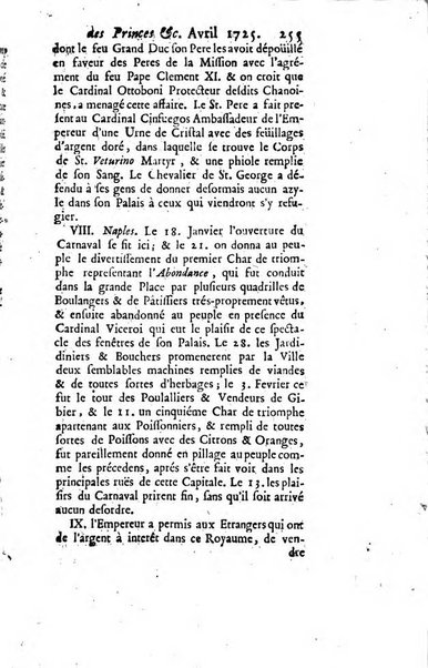 La clef du cabinet des princes de l'Europe ou recueil historique et politique sur les matières du tems