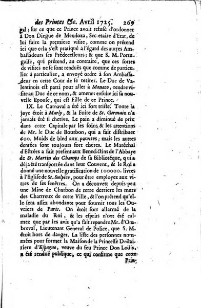 La clef du cabinet des princes de l'Europe ou recueil historique et politique sur les matières du tems