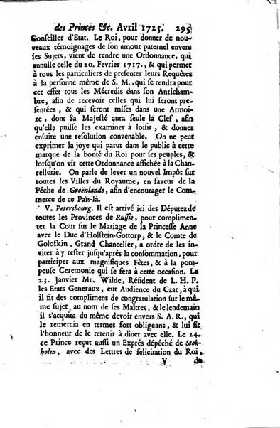 La clef du cabinet des princes de l'Europe ou recueil historique et politique sur les matières du tems