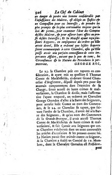 La clef du cabinet des princes de l'Europe ou recueil historique et politique sur les matières du tems