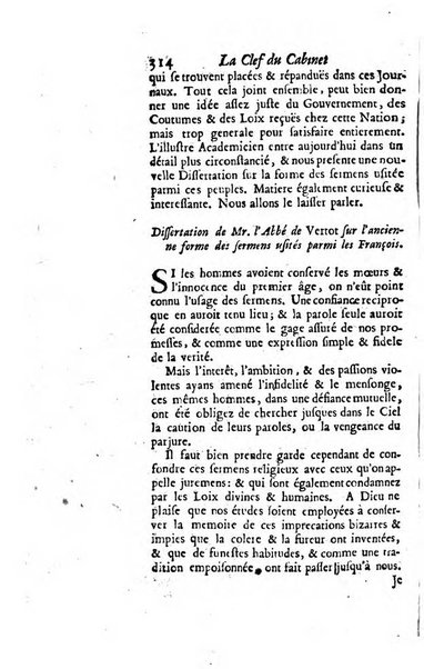 La clef du cabinet des princes de l'Europe ou recueil historique et politique sur les matières du tems