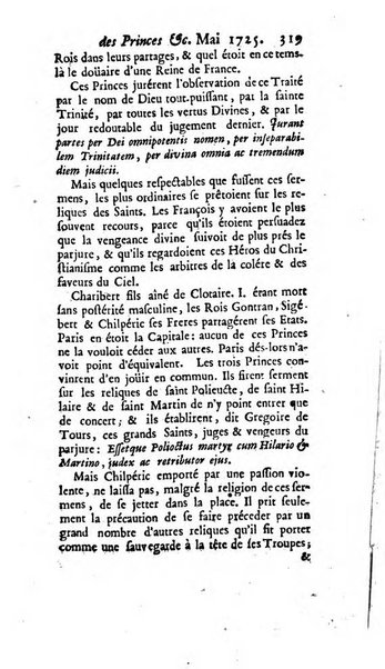 La clef du cabinet des princes de l'Europe ou recueil historique et politique sur les matières du tems