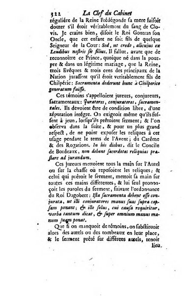 La clef du cabinet des princes de l'Europe ou recueil historique et politique sur les matières du tems