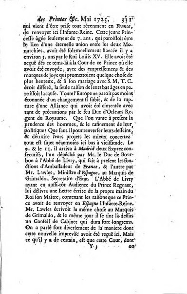 La clef du cabinet des princes de l'Europe ou recueil historique et politique sur les matières du tems