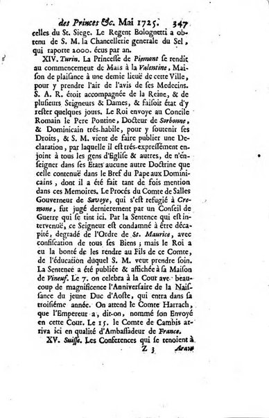 La clef du cabinet des princes de l'Europe ou recueil historique et politique sur les matières du tems