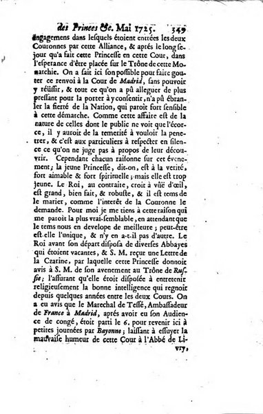 La clef du cabinet des princes de l'Europe ou recueil historique et politique sur les matières du tems