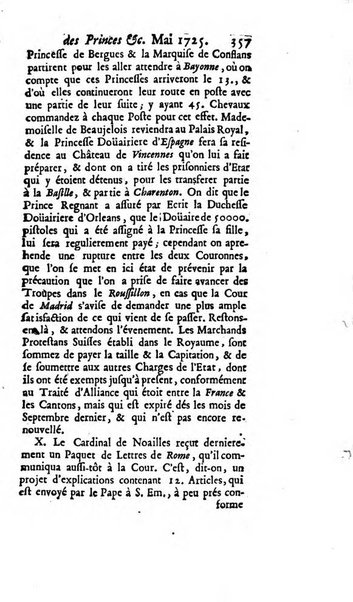 La clef du cabinet des princes de l'Europe ou recueil historique et politique sur les matières du tems