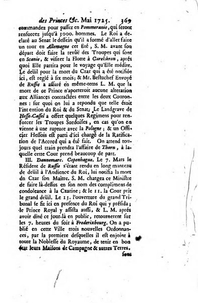 La clef du cabinet des princes de l'Europe ou recueil historique et politique sur les matières du tems