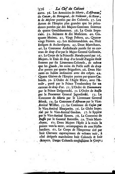 La clef du cabinet des princes de l'Europe ou recueil historique et politique sur les matières du tems