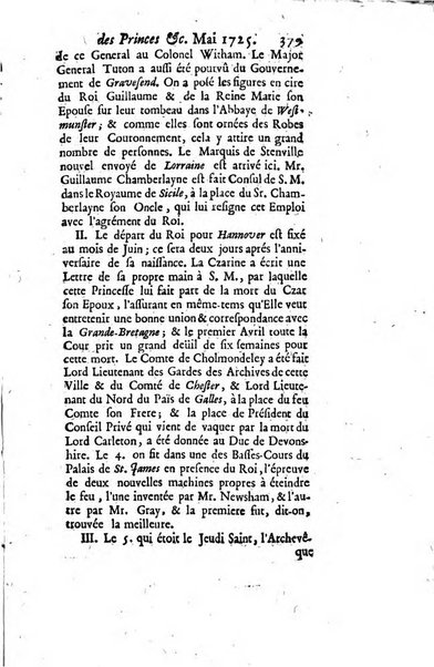 La clef du cabinet des princes de l'Europe ou recueil historique et politique sur les matières du tems