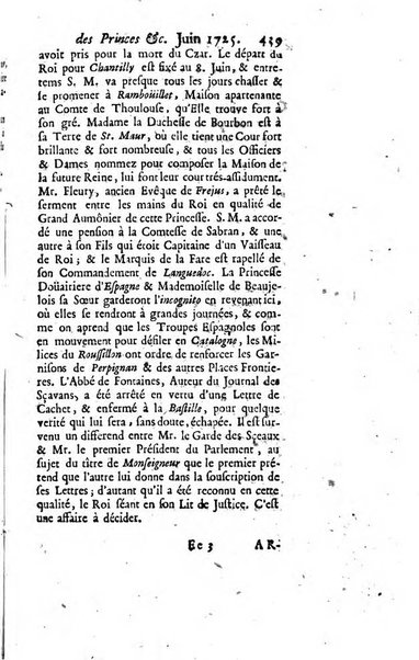 La clef du cabinet des princes de l'Europe ou recueil historique et politique sur les matières du tems