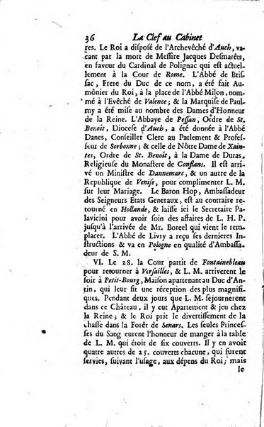 La clef du cabinet des princes de l'Europe ou recueil historique et politique sur les matières du tems