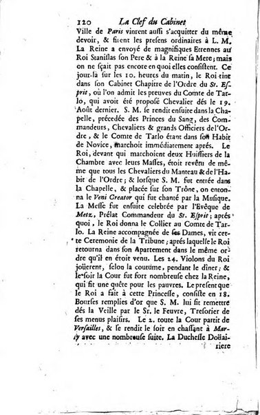 La clef du cabinet des princes de l'Europe ou recueil historique et politique sur les matières du tems