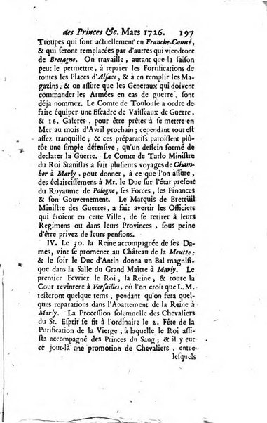 La clef du cabinet des princes de l'Europe ou recueil historique et politique sur les matières du tems