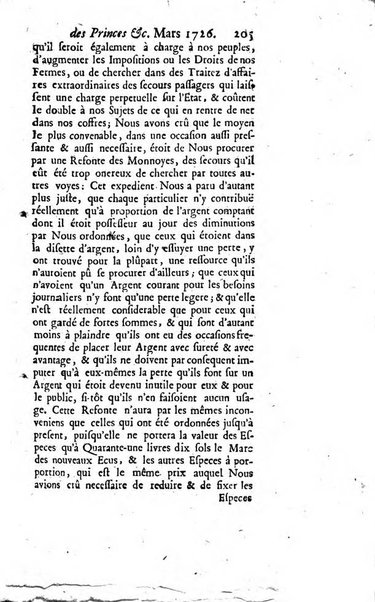 La clef du cabinet des princes de l'Europe ou recueil historique et politique sur les matières du tems