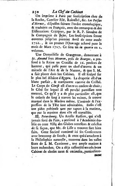 La clef du cabinet des princes de l'Europe ou recueil historique et politique sur les matières du tems