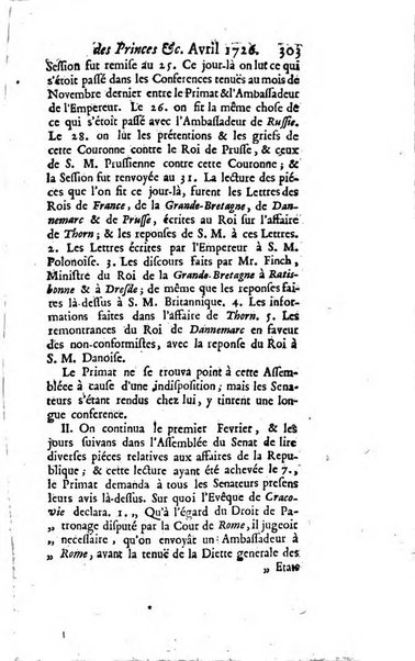 La clef du cabinet des princes de l'Europe ou recueil historique et politique sur les matières du tems