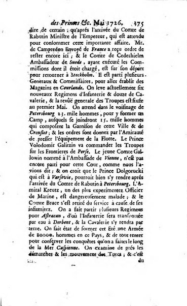 La clef du cabinet des princes de l'Europe ou recueil historique et politique sur les matières du tems