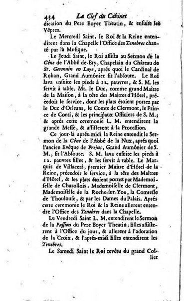 La clef du cabinet des princes de l'Europe ou recueil historique et politique sur les matières du tems