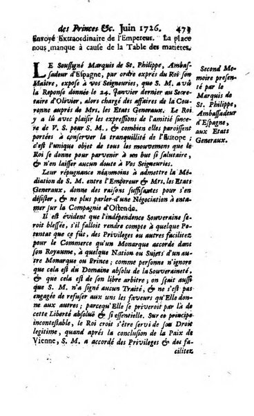 La clef du cabinet des princes de l'Europe ou recueil historique et politique sur les matières du tems